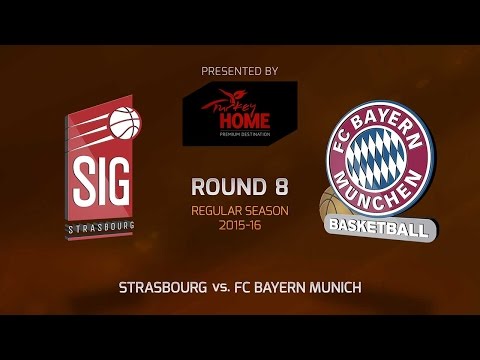 Highlights: RS Round 8, Strasbourg 69-82 FC Bayern Munich