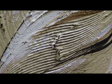 Миниатюра изображения товара Картина Декарт Абстракция в серых тонах 8Л3666 (авторская на холсте)