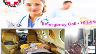 Now Special Medivic Air Ambulance from Kolkata to Delhi at Low Rate