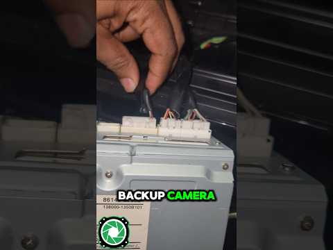 Toyota FACTORY Back Up Camera Retention Installation
