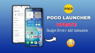 POCO launcher Update | Hyperos 3.0 Poco Launcher Update Add Smooth &  Animation 🤯