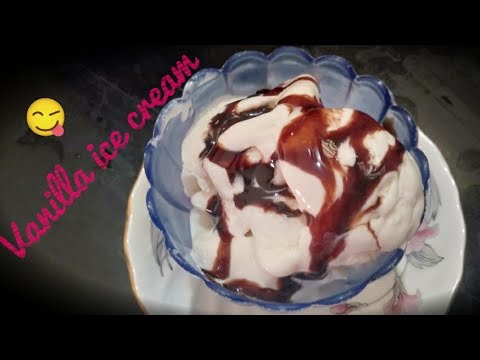 Homemade Vanilla ice cream Recipe|Easy Vanilla ice cream in 5 Minutes