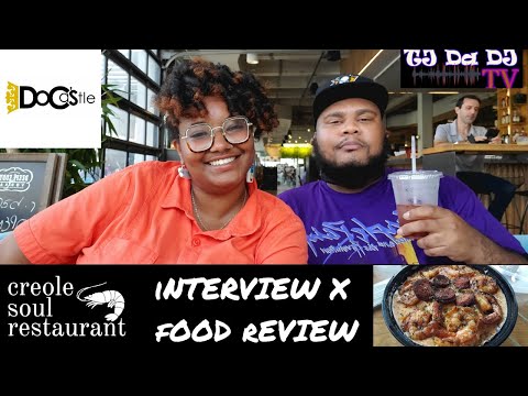 Trying CREOLE SOUL Restaurant w/ Taylor * Interview* (Quick Bite Food Review)