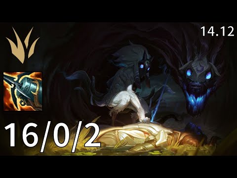 Kindred Jungle vs Kha'Zix - EUW Diamond | Patch 14.12