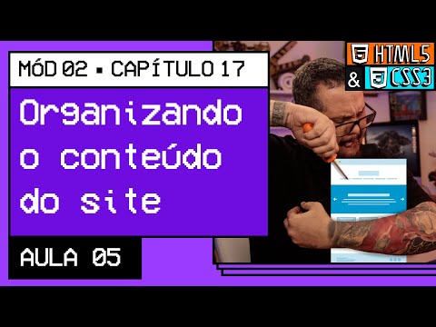 O que vamos aprender no módulo 02 Curso em Vídeo HTML5 CSS3