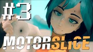 【MOTORSLICE モータースライス】巨大廃墟で任務を遂行する少女の名はP #3【実況】