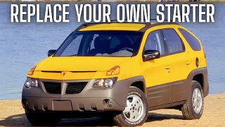 Replace starter Pontiac Aztek/Buick Rendezvous