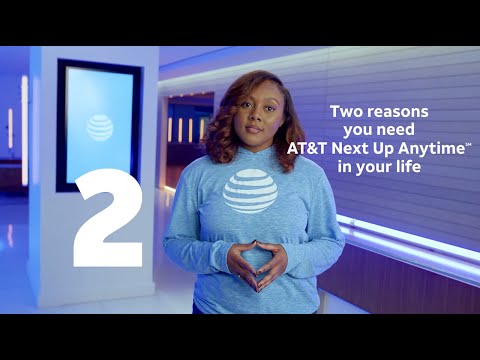 Get a new phone up to 3 times a year with AT&T Next Up Anytime!