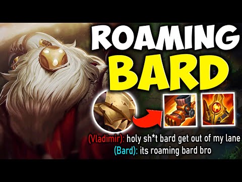 I TRIED THE KOREAN ROAMING BARD STRATEGY AND IT WAS AMAZING - League of Legends