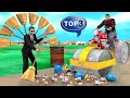 Ghamandi Street Sweeper Bike Road Roller Comedy Videos Collection Hindi Kahaniya Funny Moral Stories