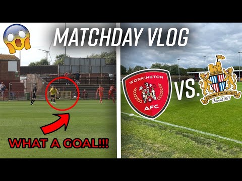WHAT A GOAL!!! Workington A.F.C. vs. Clitheroe | Matchday Vlog
