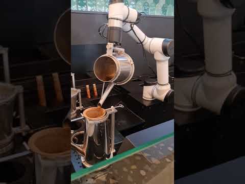 Robot making Kopi - Kaffe & Toast @ Integrated Building Changi General Hospital