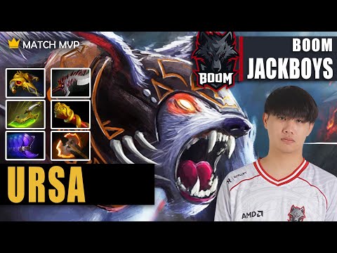 Ursa Safelane | BOOM.JACKBOYS | BATTLE FURY URSA TOTALLY CARRY YOUR GAME | 7.32c Gameplay Highlight