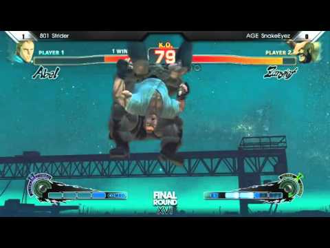 [FR 16 SSFIV AE] 801 Strider (Abel) vs AGE SnakeEyez (Zangief)