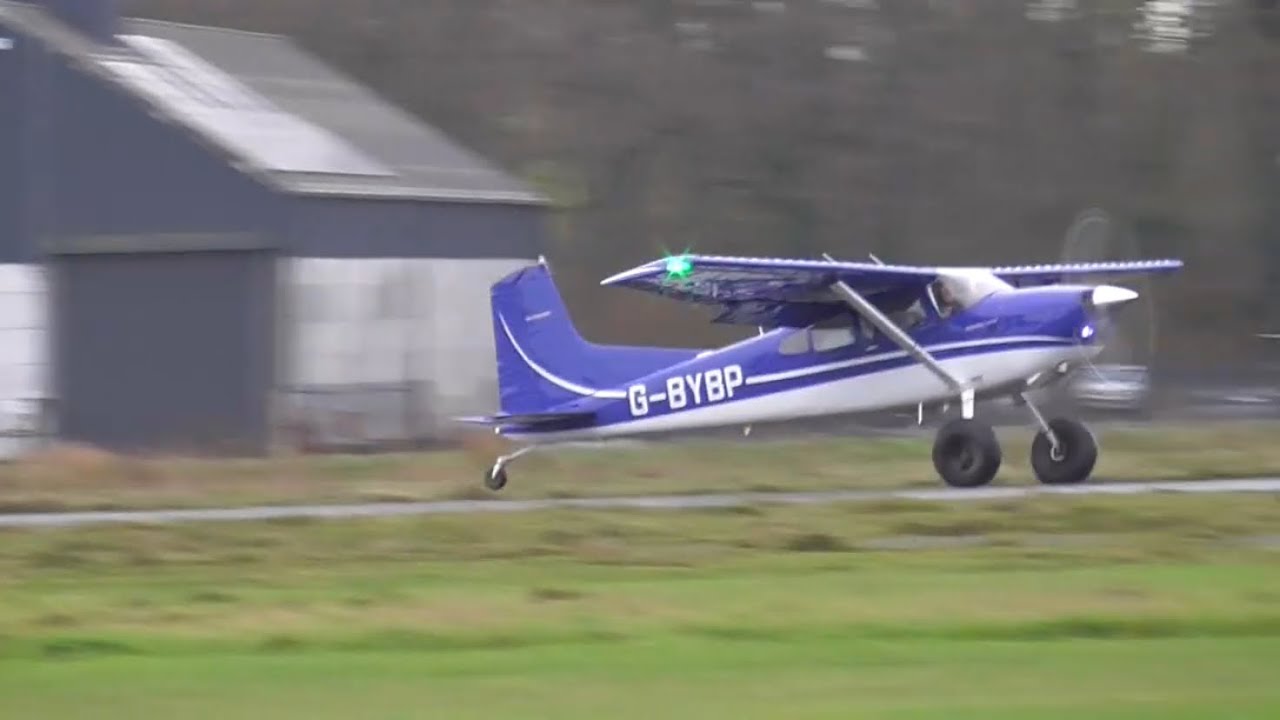 G-BYBP ❌ Cessna A185F Skywagon 185 ✈️ ‼️ Shobdon Airfield Hereford @redfox111 5/12/24  🎥 ✈️👀👈🆙🟠