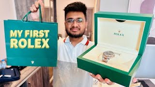 My First Luxury Watch | Rolex DateJust Unboxing