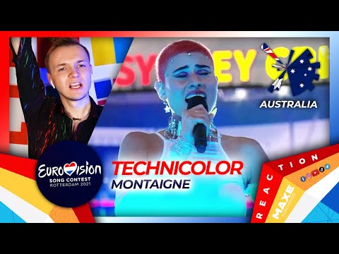 I react to "Technicolour" by Montaigne 🇦🇺 AUSTRALIA Eurovision 2021