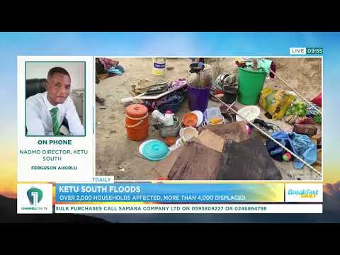 Flood Victims in Ketu South Await More Support as Authorities Prepare for More Rains | Ghana News