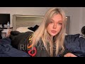 Girl Farts In Black Leggings On Bed