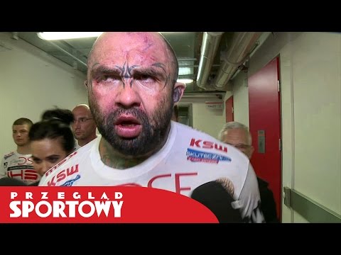 Marcin Różalski po zwycięstwie z Mariuszem Pudzianowskim