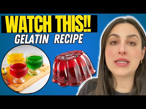 GELATIN TRICK - JELLO DIET TREND 2026 - GELATIN TRICK RECIPE - GELATIN