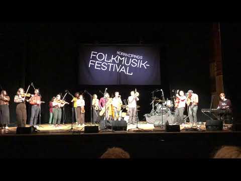 Lunnevad folkhögskolas vinnande framförande på VM i spelmanslag, Norrköpings folkmusikfestival 2021