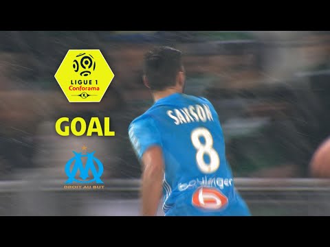 Goal Morgan SANSON (20') / AS Saint-Etienne - Olympique de Marseille (2-2) / 2017-18