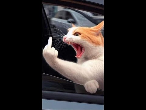 Brave Cats vs Snakes | Sad & Fierce Moments"#ai #cat