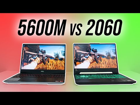 RX 5600M vs RTX 2060 - 20 Game Laptop Comparison!