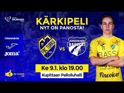 BC NetTV:  9.1.2019 kello 17:00 FBC Turku - Kirkkonummi Rangers, miesten divari