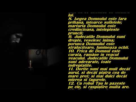 Psalmul 18 - Biblia Ortodoxa Lect: Pr. Mircea Stoleriu