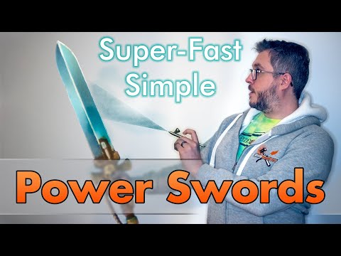 How to Paint: Power Swords Quickly for Warhammer 40k