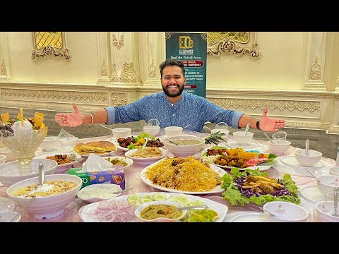 Hyderabadi Wedding Dinner | Elegance Caterers and Events | Non Veg Heaven | Nom Nom Foodie #41