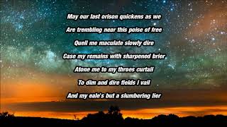 TIAMAT - Phantasma De Luxe [LYRICS ON SCREEN]