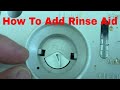 How To Add Dishwasher Rinse Aid To a Dishwasher