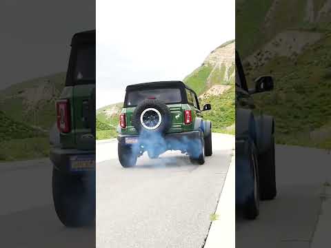 Tuned bronco with flowmaster catback exhaust