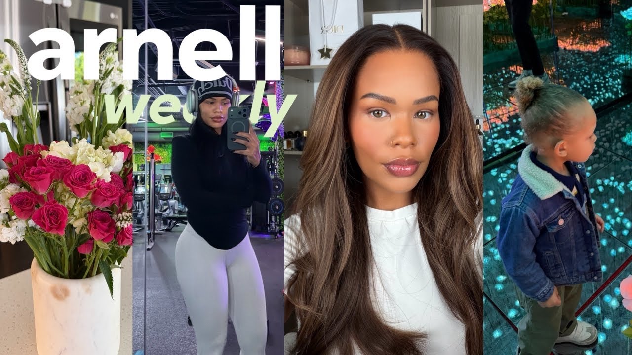 new wig + diy flower arrangement + things to do in LA + trader joes haul & more | arnellarmon