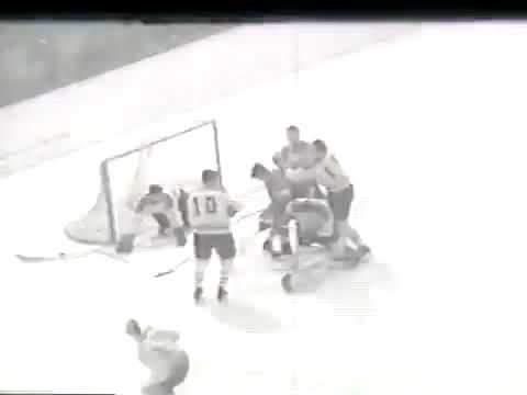 1954 Stanley Cup Finals   Canadiens vs  Red Wings   game 3