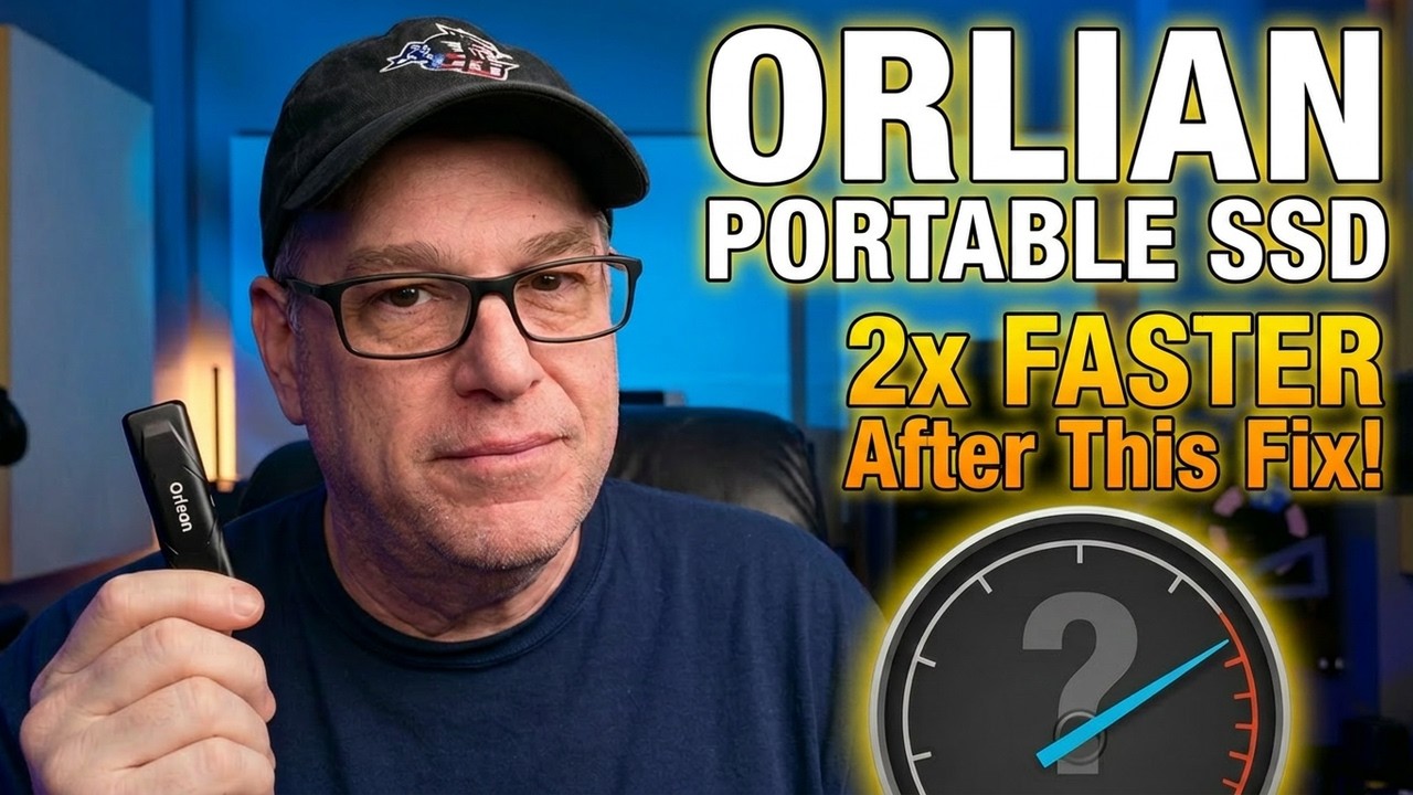 The ORLIAN Portable SSD – A Pro Tip to 2x your speed!