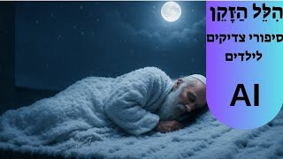 הלל הזקן סיפורי צדיקים לילדים באמצעות ai תעקבו #הלל_הזקן