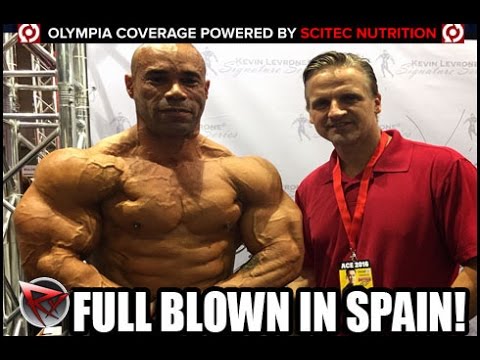 Kevin Levrone Full Blown At The 2016 Arnold Classic Europe!