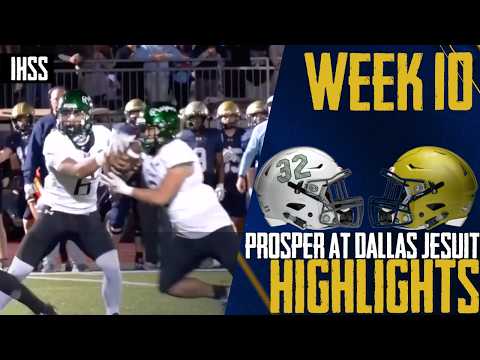 Hudson Bowman Rushes for 237 Yards as Prosper Tops Jesuit 54-31 in District 6-6A