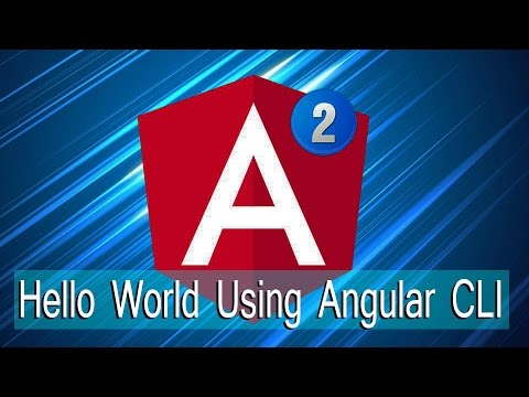 Angular Lecture 7 Hello World Using Angular Cli