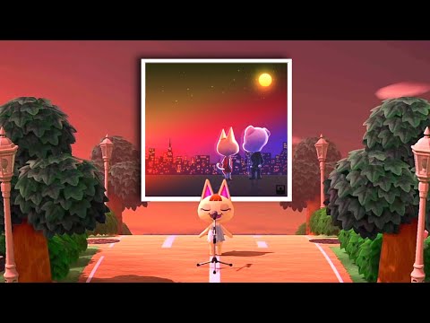 Villagers Singing KK Soul (Merry,Lolly,Gaston,Goldie,Tipper,Cookie) in Animal Crossing New Horizons