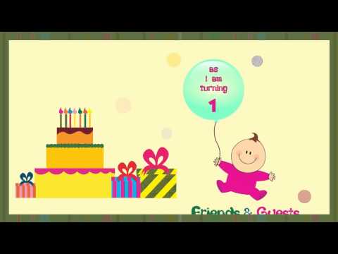 Abhigyan's First Birthday