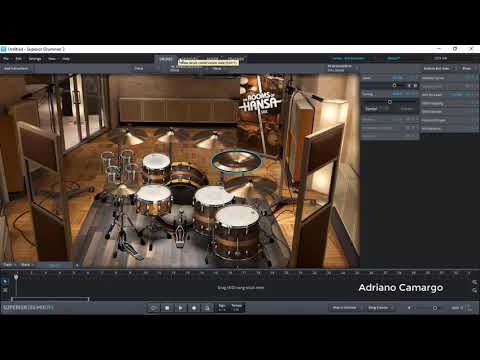 Toontrack The Rooms of Hansa SDX - (Demo Sounds Octobans)