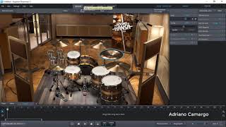 Video thumbnail for Toontrack The Rooms of Hansa SDX - (Demo Sounds Octobans) by Adriano Camargo