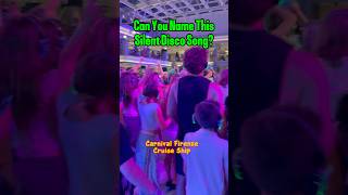 Can You Guess the Song? Silent Disco Dance Challenge on Carnival Firenze! #travel #shorts #cruize