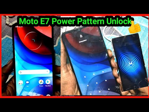 How to Hard Reset Moto E7 Power and Get it Back to Factory Settings ll Moto E7 Power Pattern Unlock