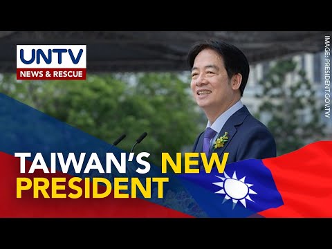 Taiwan swears in William Lai as new president